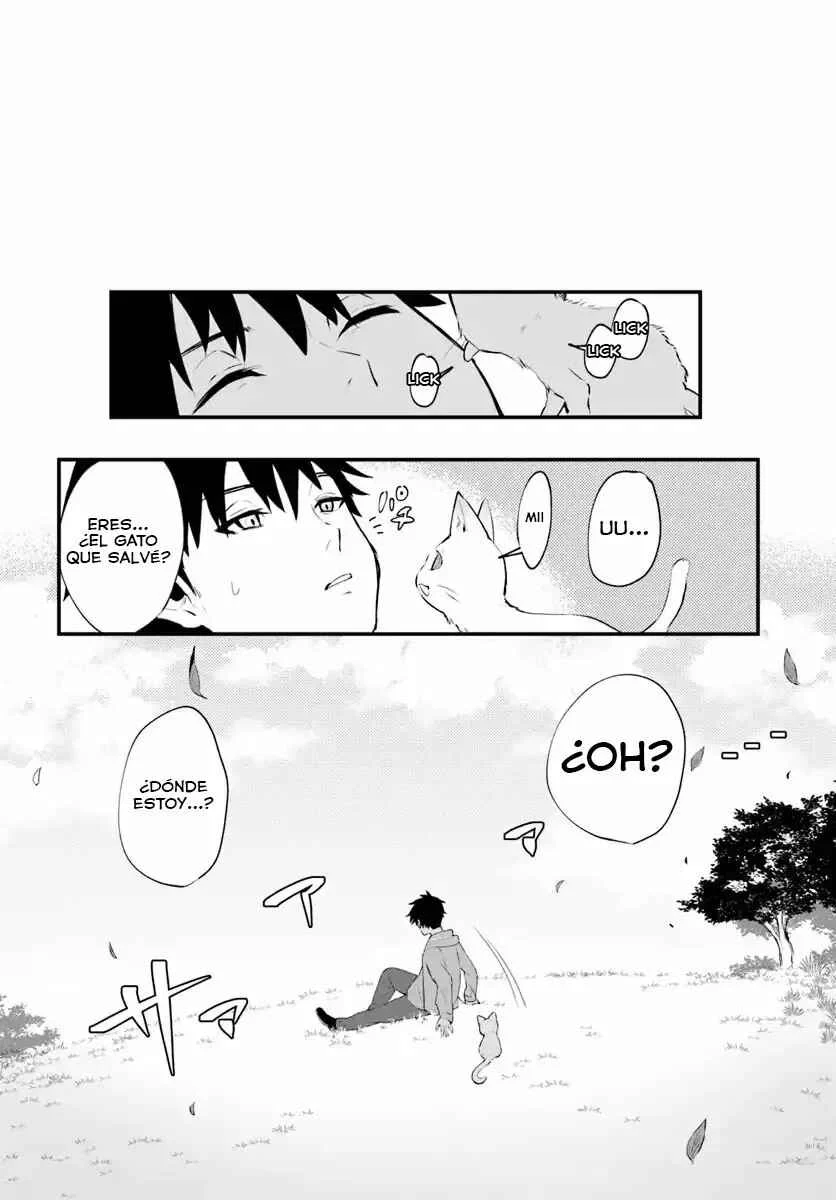 Kami Neko Mii-chan to Neko Youhin Shoukanshi no Isekai Funtouki Capítulo 1 - Page 9