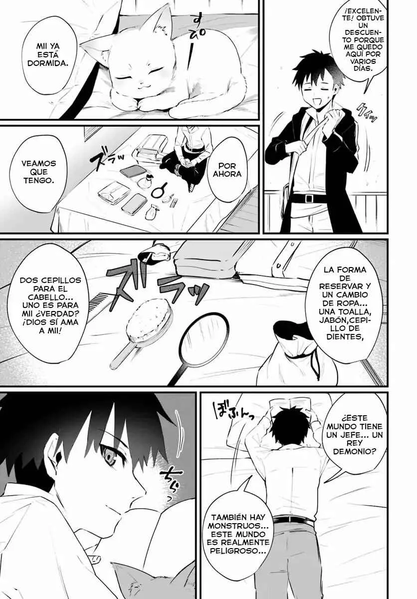 Kami Neko Mii-chan to Neko Youhin Shoukanshi no Isekai Funtouki Capítulo 1 - Page 20