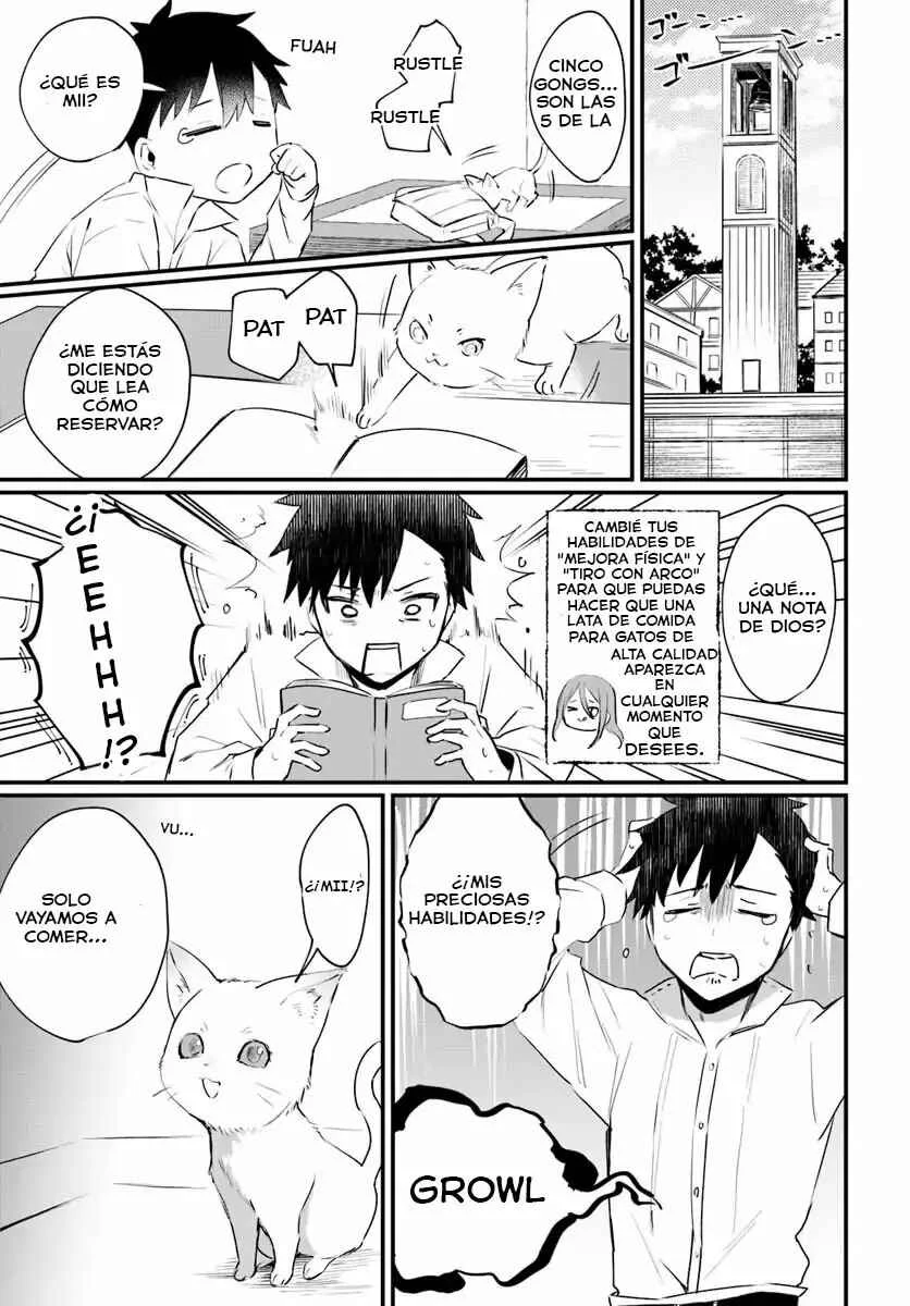Kami Neko Mii-chan to Neko Youhin Shoukanshi no Isekai Funtouki Capítulo 1 - Page 22