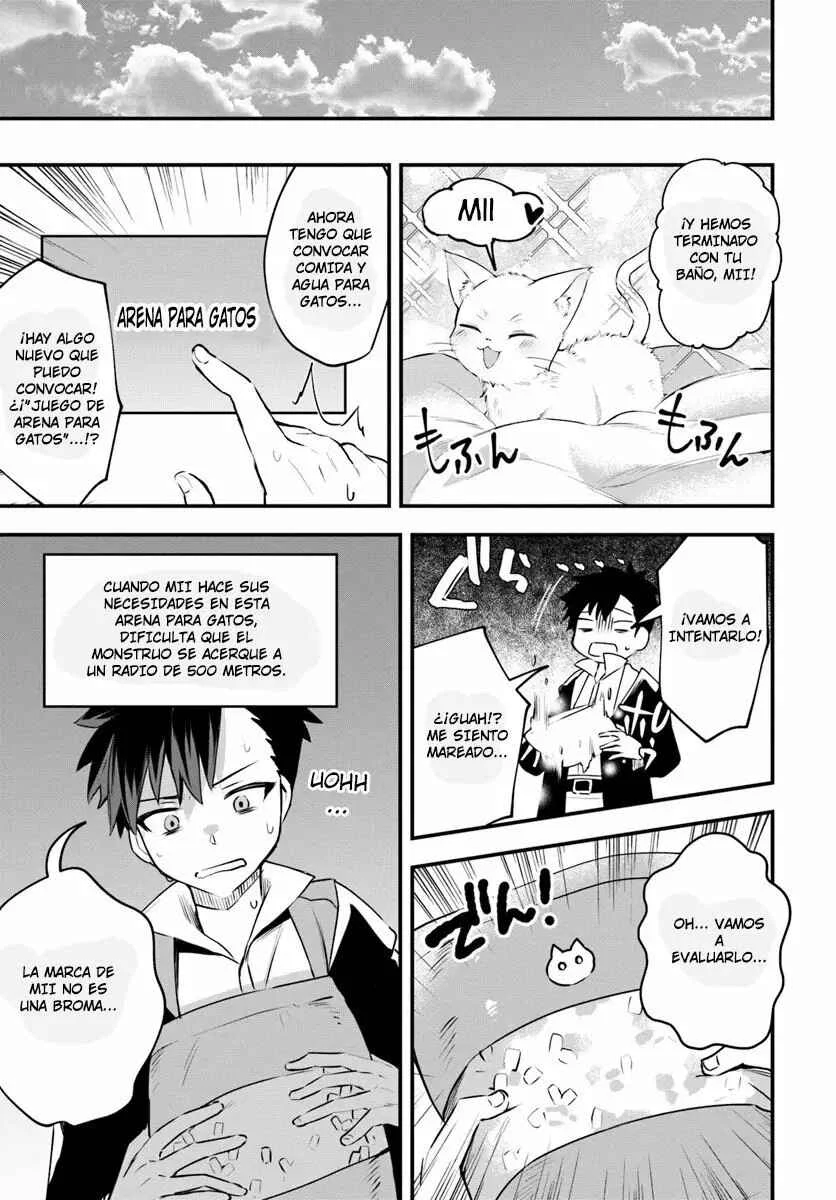 Kami Neko Mii-chan to Neko Youhin Shoukanshi no Isekai Funtouki Capítulo 5 - Page 11