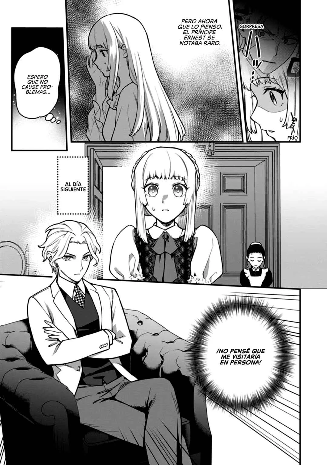 Kankei Kaizen wo Akiramete Kyori wo Oitara, Shiotaioudatta Konyakusha ga Karande Kuru you ni Narimashita Capítulo 2 - Page 12