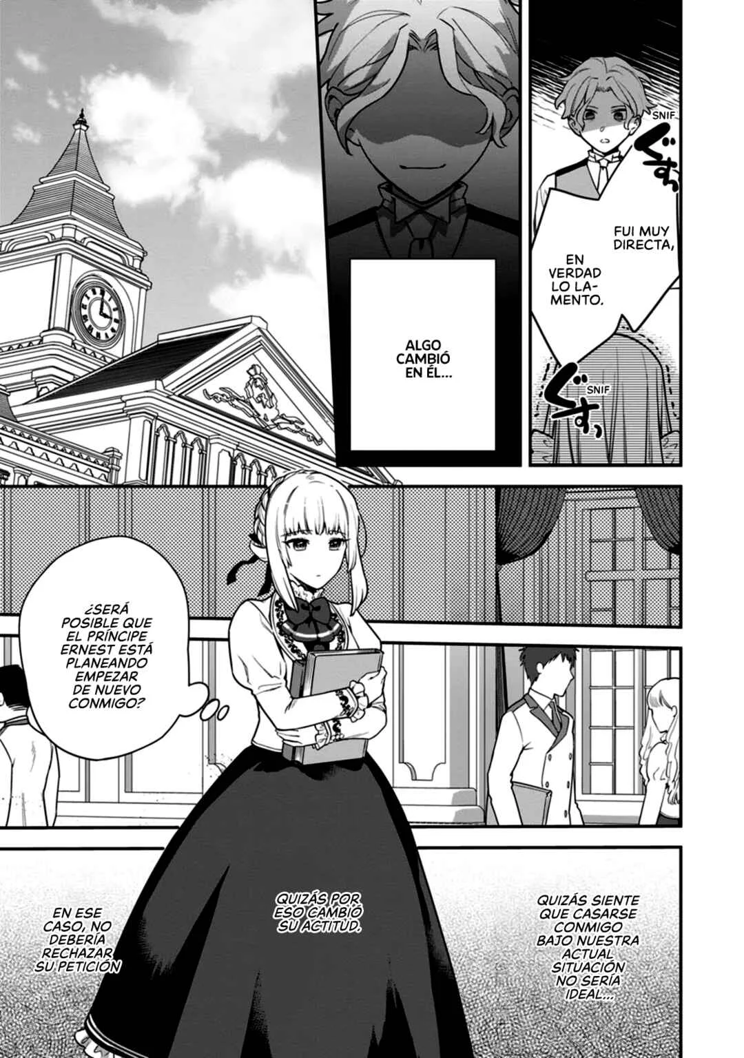 Kankei Kaizen wo Akiramete Kyori wo Oitara, Shiotaioudatta Konyakusha ga Karande Kuru you ni Narimashita Capítulo 3 - Page 8