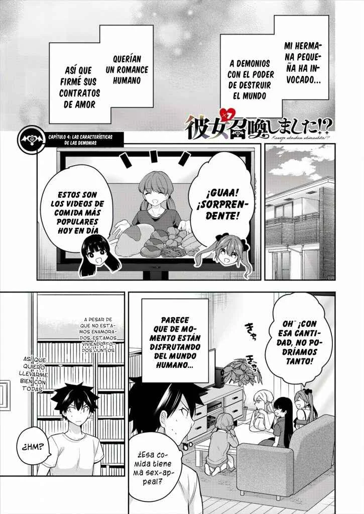 Kanojo Shoukan Shimashita!? Capítulo 4: Las características de los demonios - Page 3