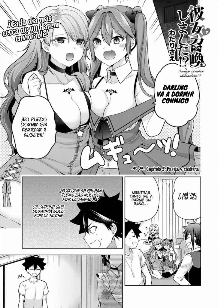 Kanojo Shoukan Shimashita!? Capítulo 5: Pareja y etcétera - Page 3