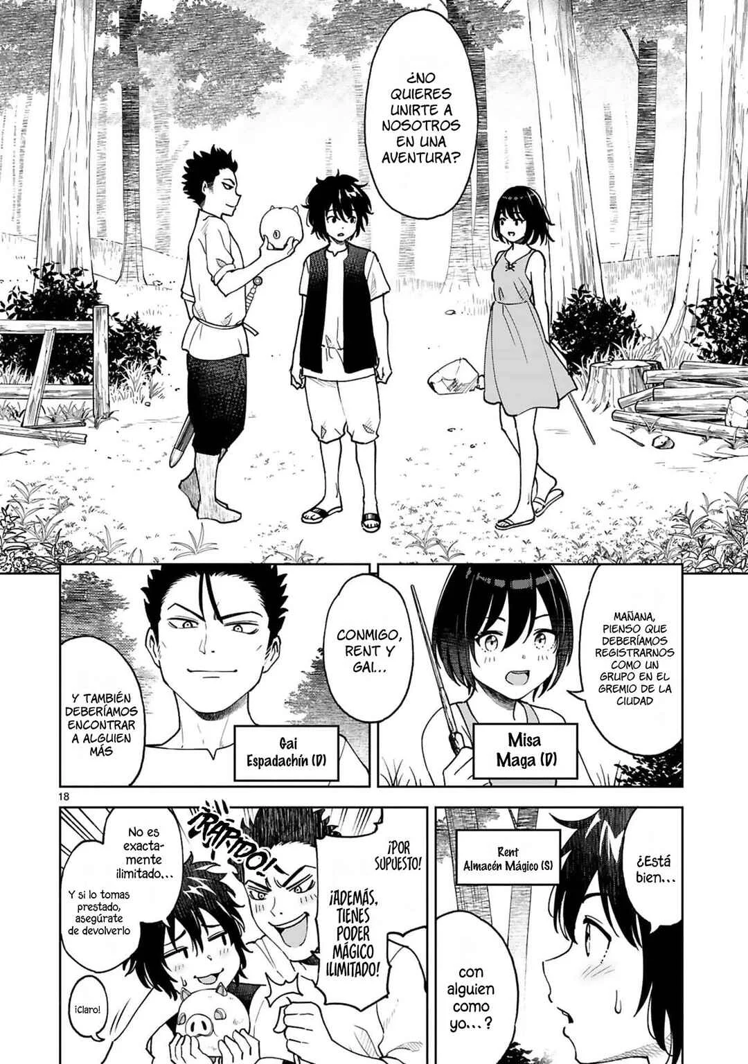 Kashita Maryoku wa "Ribobarai" de Kyousei Choushuu ~Youzumi to Party Tsuihousareta Ore wa, Kawaii Support Yousei to Issho ni Toritateta Maryoku wo Unyou shite Saikyou wo Mezasu.~ Capítulo 1 - Page 19