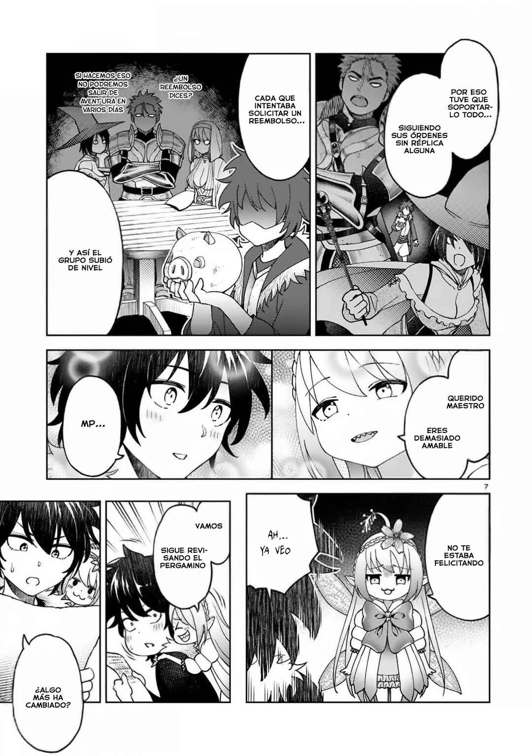 Kashita Maryoku wa "Ribobarai" de Kyousei Choushuu ~Youzumi to Party Tsuihousareta Ore wa, Kawaii Support Yousei to Issho ni Toritateta Maryoku wo Unyou shite Saikyou wo Mezasu.~ Capítulo 3 - Page 8