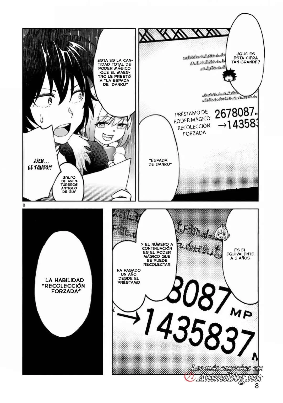 Kashita Maryoku wa "Ribobarai" de Kyousei Choushuu ~Youzumi to Party Tsuihousareta Ore wa, Kawaii Support Yousei to Issho ni Toritateta Maryoku wo Unyou shite Saikyou wo Mezasu.~ Capítulo 3 - Page 9