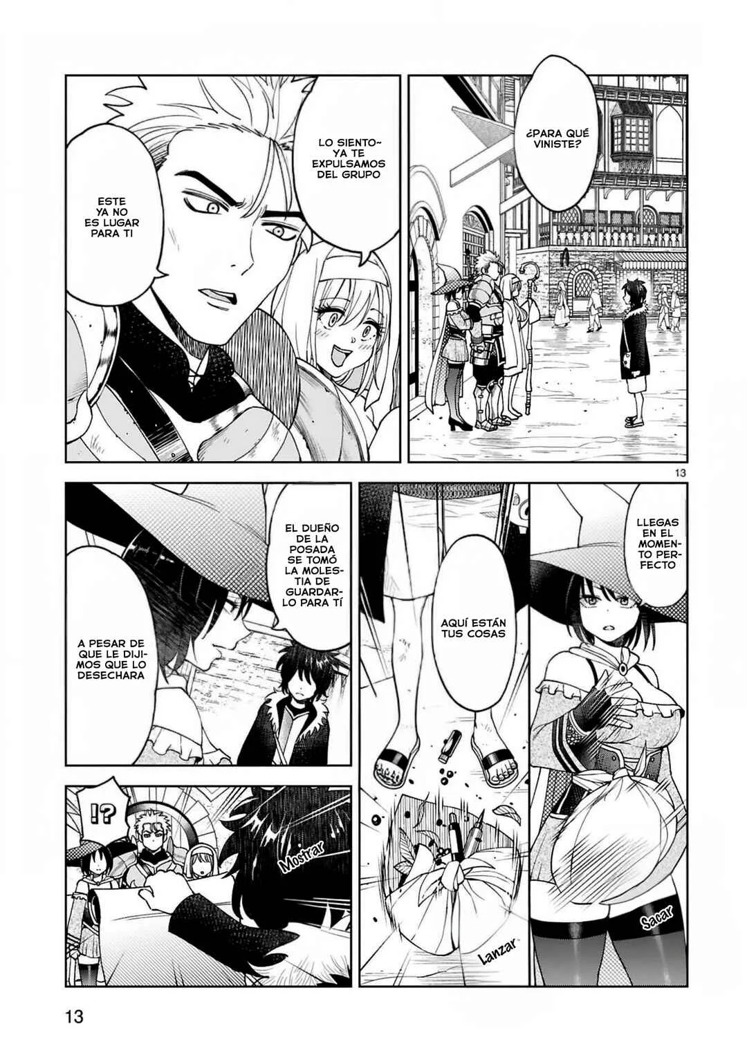 Kashita Maryoku wa "Ribobarai" de Kyousei Choushuu ~Youzumi to Party Tsuihousareta Ore wa, Kawaii Support Yousei to Issho ni Toritateta Maryoku wo Unyou shite Saikyou wo Mezasu.~ Capítulo 3 - Page 14