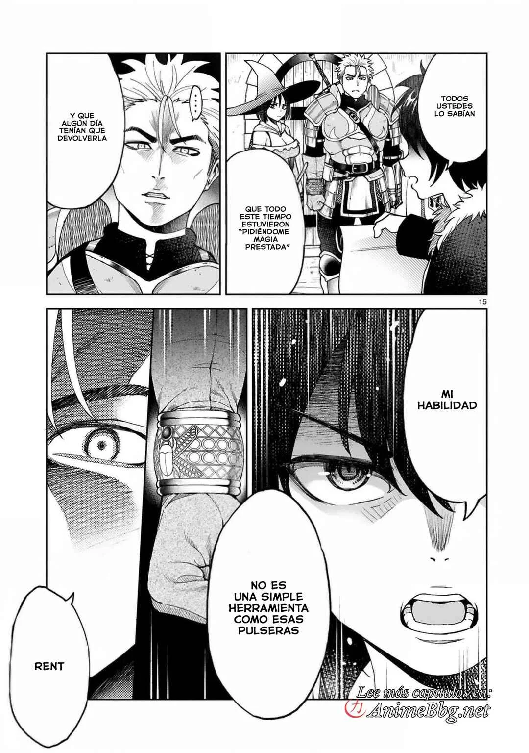Kashita Maryoku wa "Ribobarai" de Kyousei Choushuu ~Youzumi to Party Tsuihousareta Ore wa, Kawaii Support Yousei to Issho ni Toritateta Maryoku wo Unyou shite Saikyou wo Mezasu.~ Capítulo 3 - Page 16