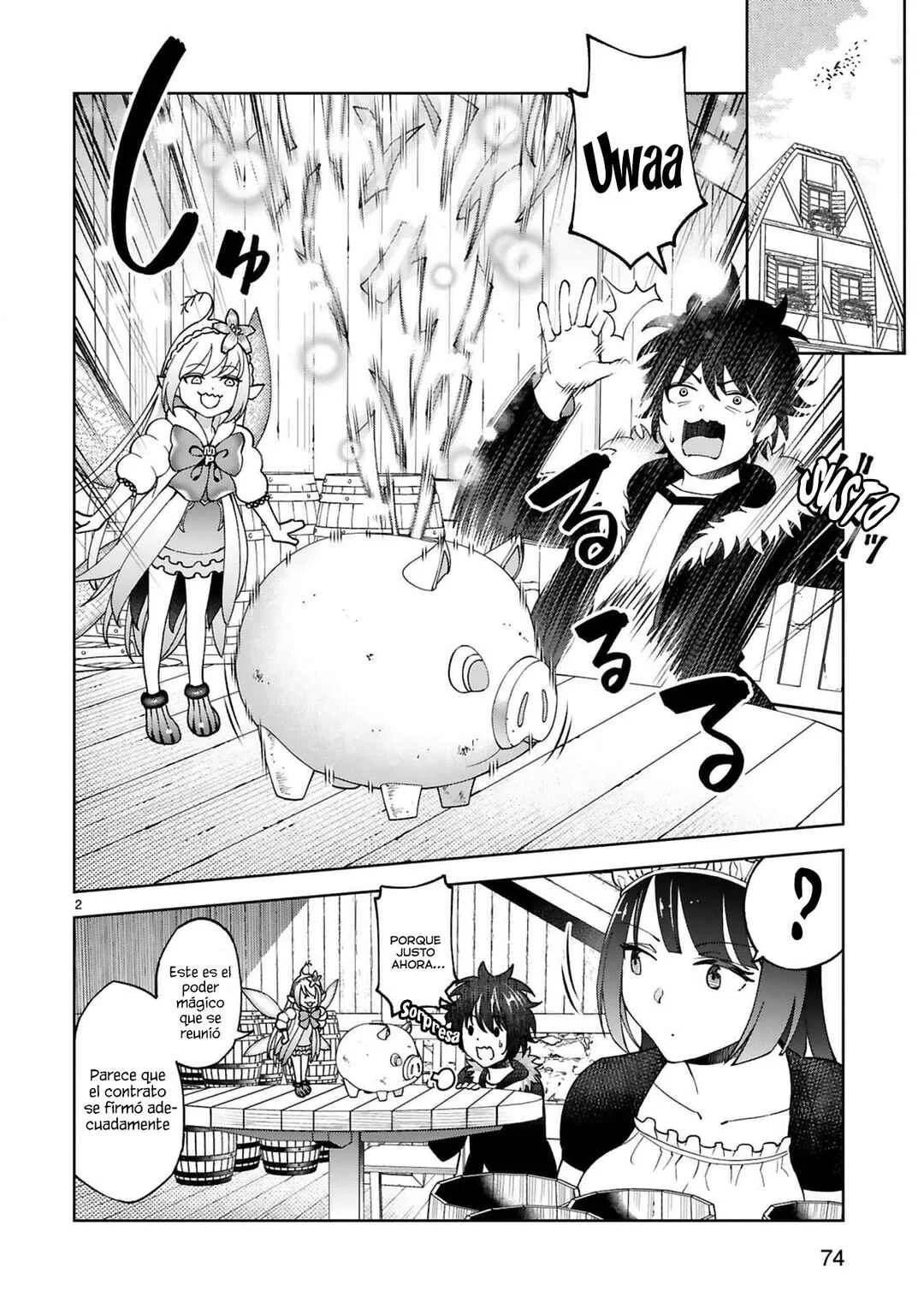 Kashita Maryoku wa "Ribobarai" de Kyousei Choushuu ~Youzumi to Party Tsuihousareta Ore wa, Kawaii Support Yousei to Issho ni Toritateta Maryoku wo Unyou shite Saikyou wo Mezasu.~ Capítulo 4 - Page 3