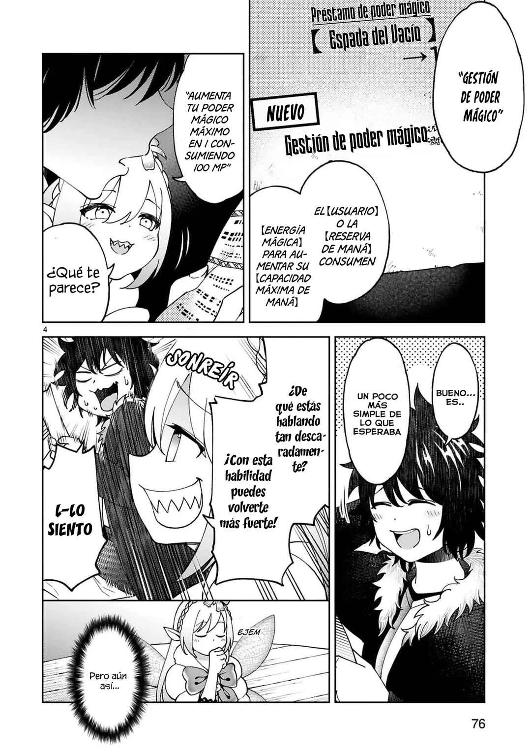 Kashita Maryoku wa "Ribobarai" de Kyousei Choushuu ~Youzumi to Party Tsuihousareta Ore wa, Kawaii Support Yousei to Issho ni Toritateta Maryoku wo Unyou shite Saikyou wo Mezasu.~ Capítulo 4 - Page 5