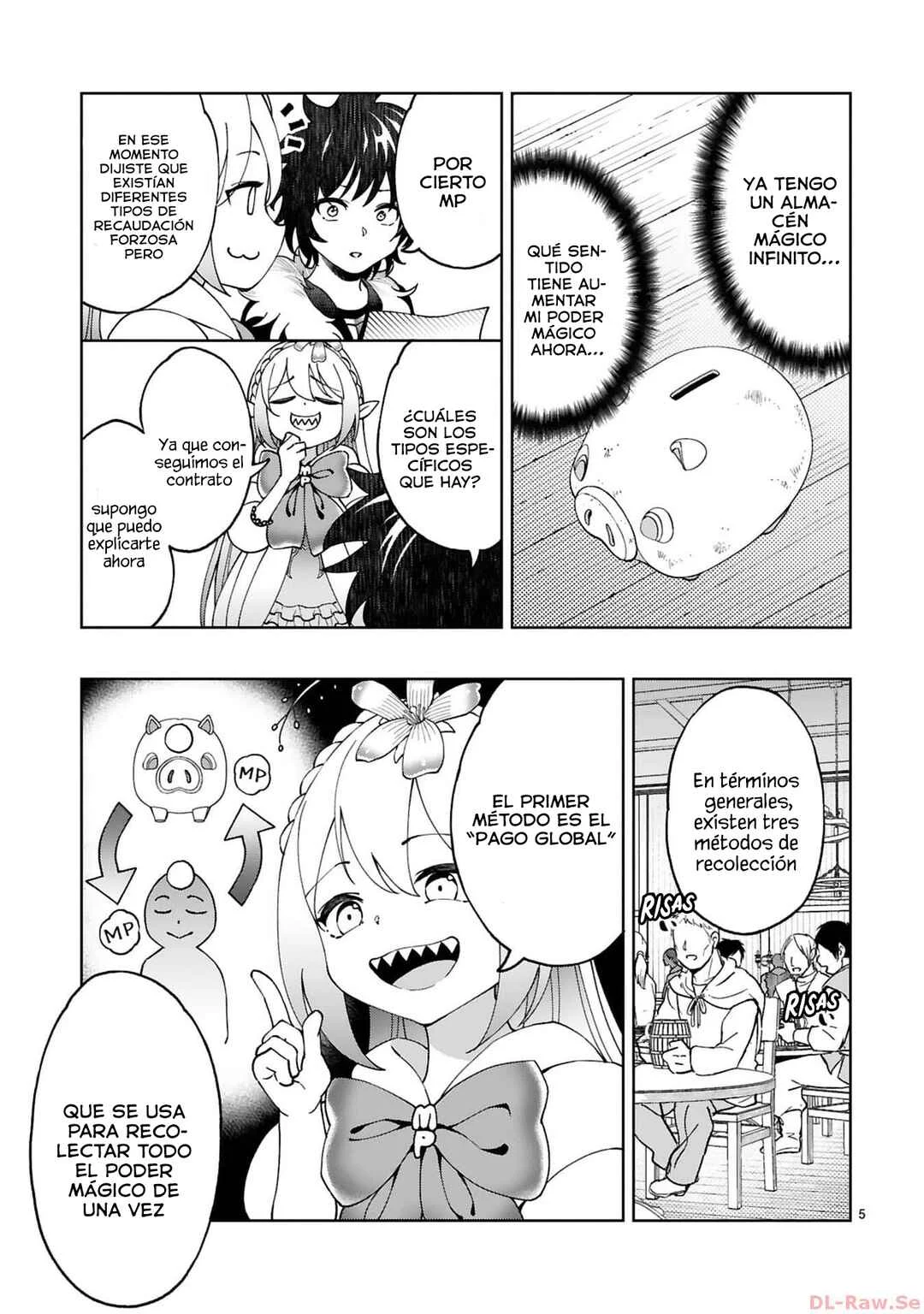 Kashita Maryoku wa "Ribobarai" de Kyousei Choushuu ~Youzumi to Party Tsuihousareta Ore wa, Kawaii Support Yousei to Issho ni Toritateta Maryoku wo Unyou shite Saikyou wo Mezasu.~ Capítulo 4 - Page 6