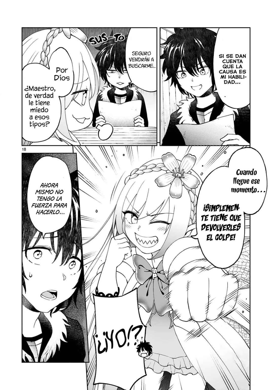Kashita Maryoku wa "Ribobarai" de Kyousei Choushuu ~Youzumi to Party Tsuihousareta Ore wa, Kawaii Support Yousei to Issho ni Toritateta Maryoku wo Unyou shite Saikyou wo Mezasu.~ Capítulo 4 - Page 19