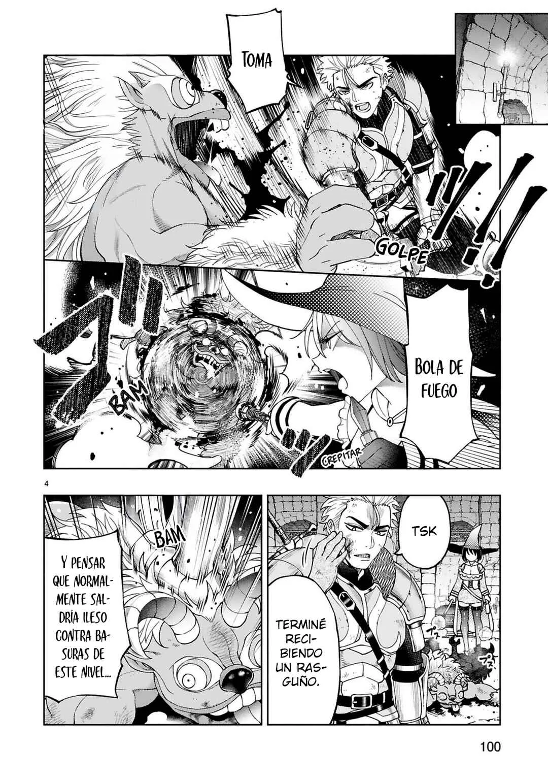 Kashita Maryoku wa "Ribobarai" de Kyousei Choushuu ~Youzumi to Party Tsuihousareta Ore wa, Kawaii Support Yousei to Issho ni Toritateta Maryoku wo Unyou shite Saikyou wo Mezasu.~ Capítulo 5 - Page 4