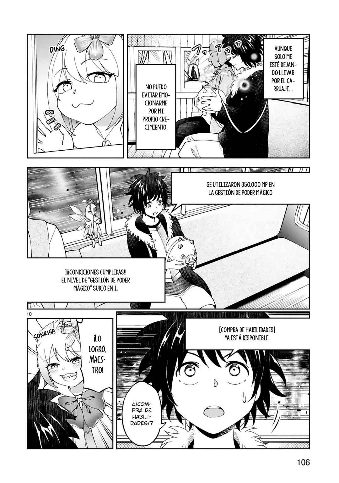 Kashita Maryoku wa "Ribobarai" de Kyousei Choushuu ~Youzumi to Party Tsuihousareta Ore wa, Kawaii Support Yousei to Issho ni Toritateta Maryoku wo Unyou shite Saikyou wo Mezasu.~ Capítulo 5 - Page 10