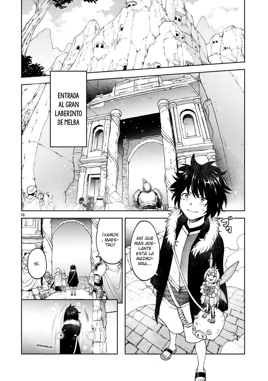Kashita Maryoku wa "Ribobarai" de Kyousei Choushuu ~Youzumi to Party Tsuihousareta Ore wa, Kawaii Support Yousei to Issho ni Toritateta Maryoku wo Unyou shite Saikyou wo Mezasu.~ Capítulo 5 - Page 16