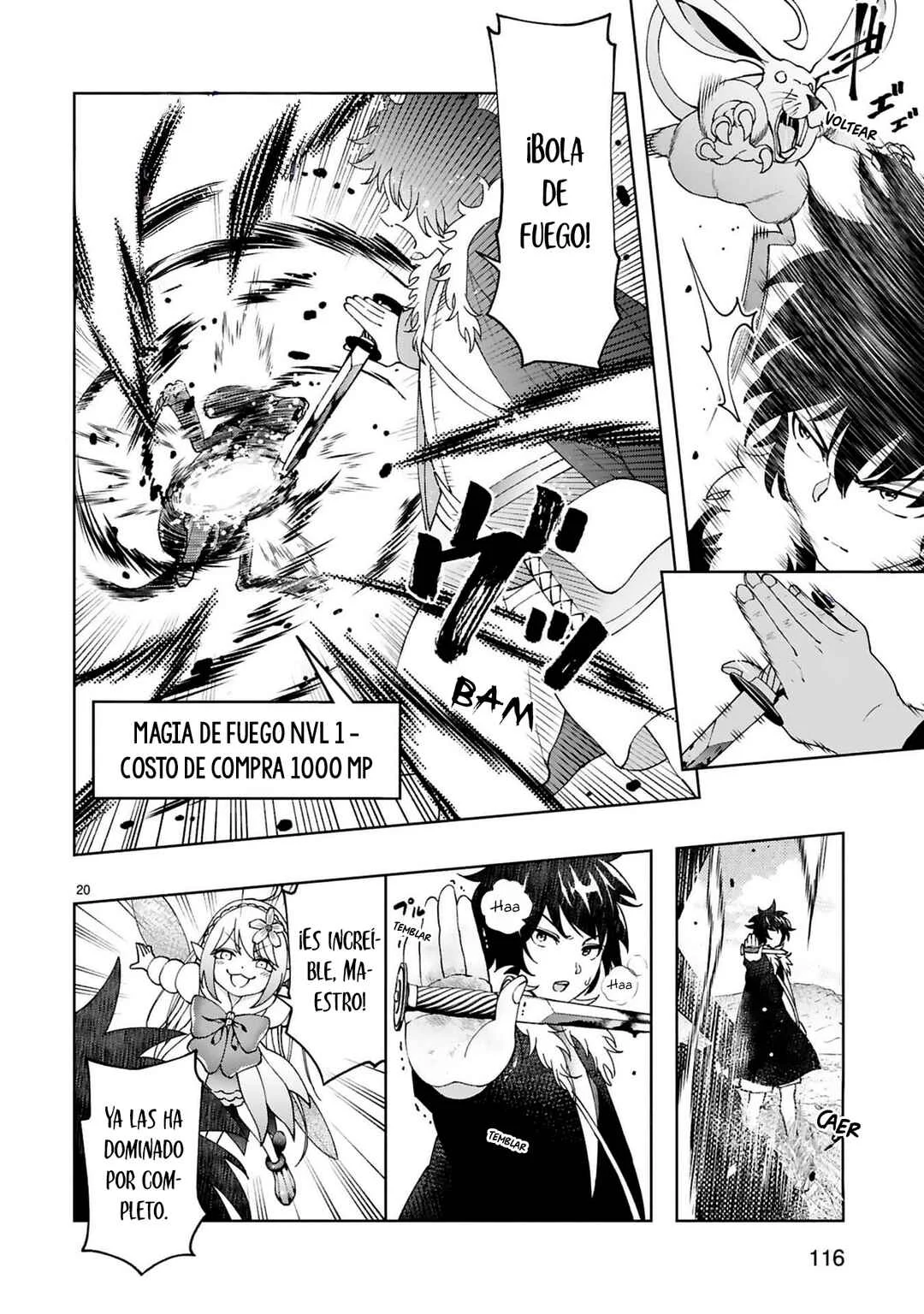 Kashita Maryoku wa "Ribobarai" de Kyousei Choushuu ~Youzumi to Party Tsuihousareta Ore wa, Kawaii Support Yousei to Issho ni Toritateta Maryoku wo Unyou shite Saikyou wo Mezasu.~ Capítulo 5 - Page 20