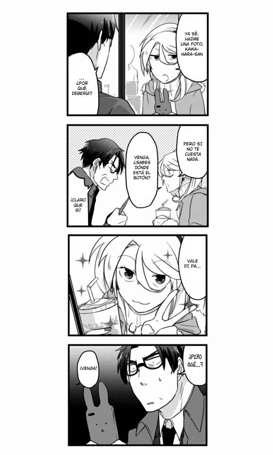 Kawahara Kachou to Gyaru Buka-chan Capítulo 3 - Page 4