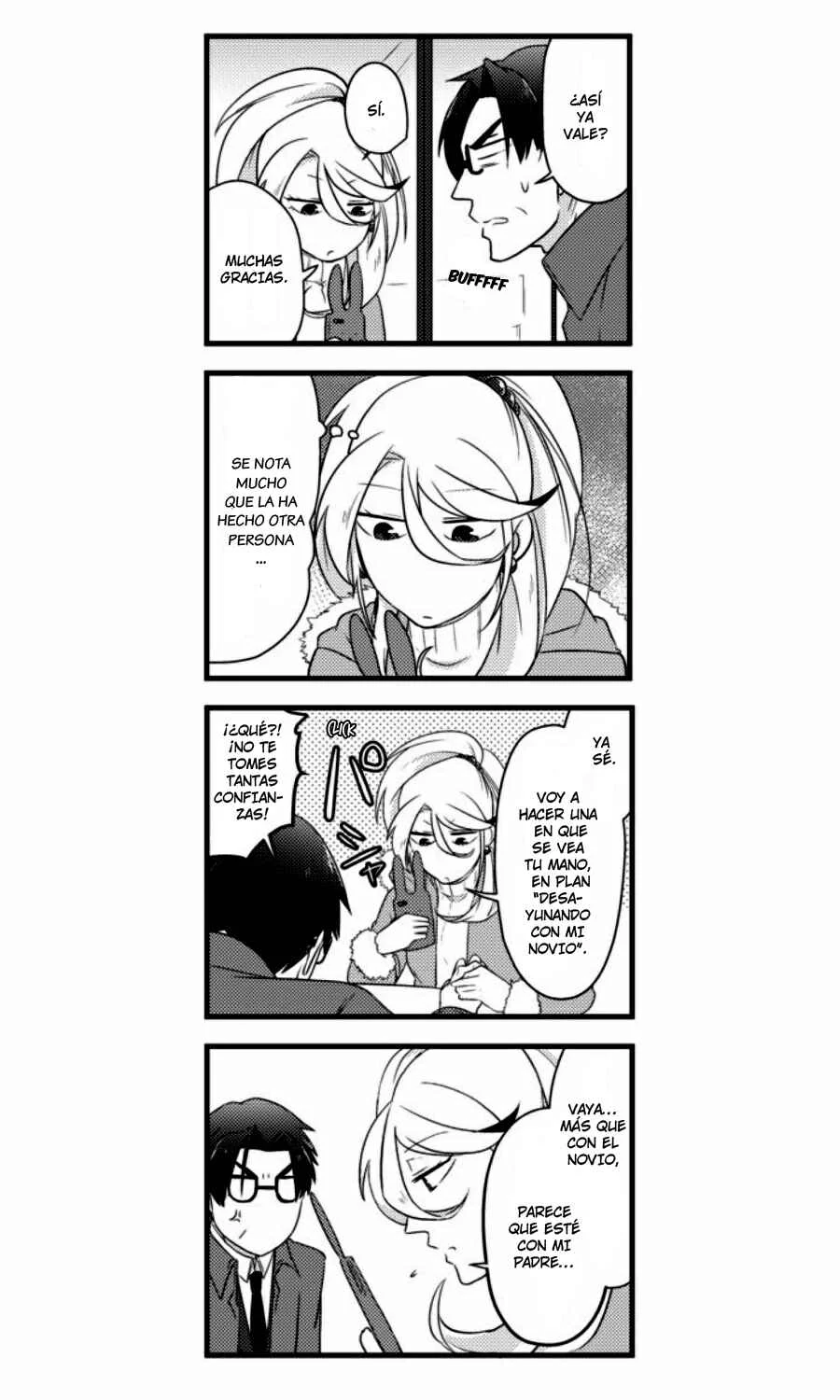 Kawahara Kachou to Gyaru Buka-chan Capítulo 3 - Page 7
