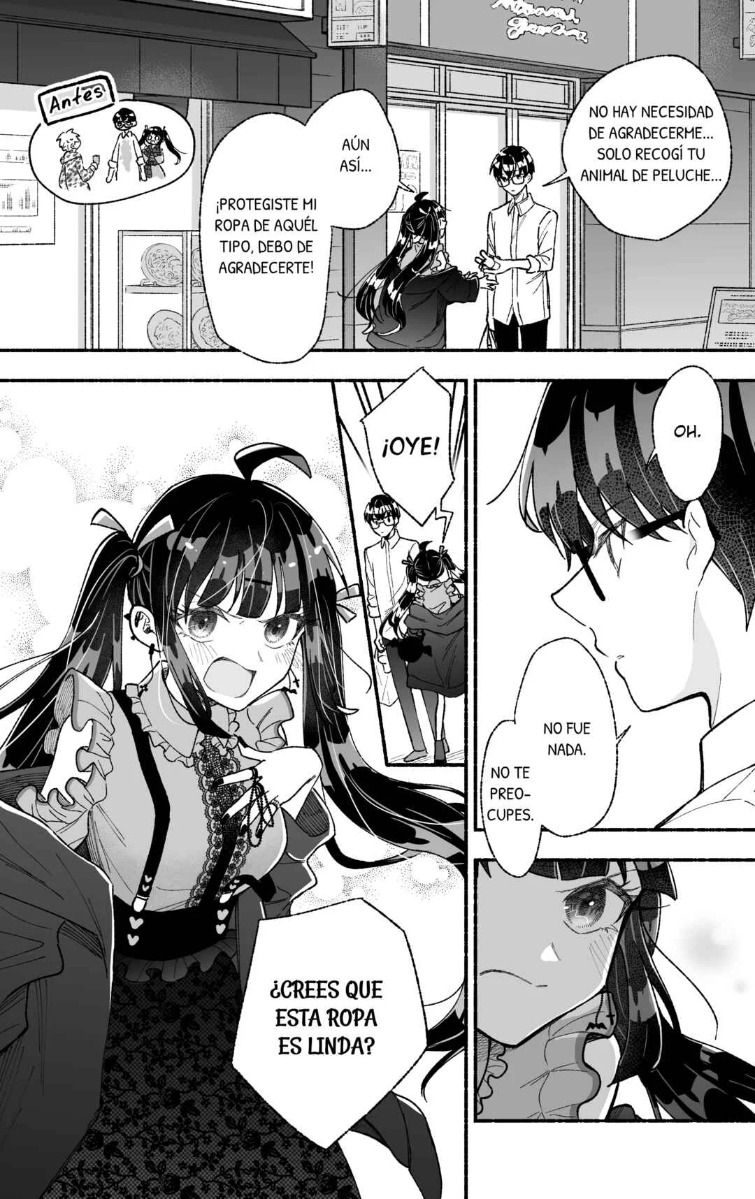 Kawaii Koi wa Kikazaranai Capítulo 3: La chica de la ropa linda quiere conseguir la información de contacto de la persona que la salvó. - Page 2