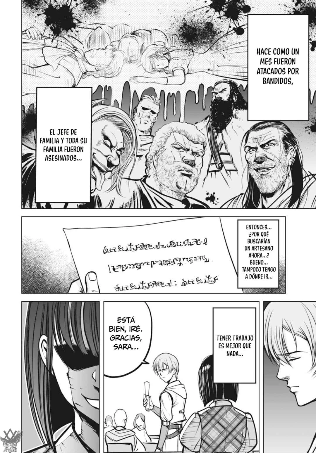 Kikai Shikake no Senmetsu Shoujo Capítulo 1: El Hombre Inútil. - Page 36