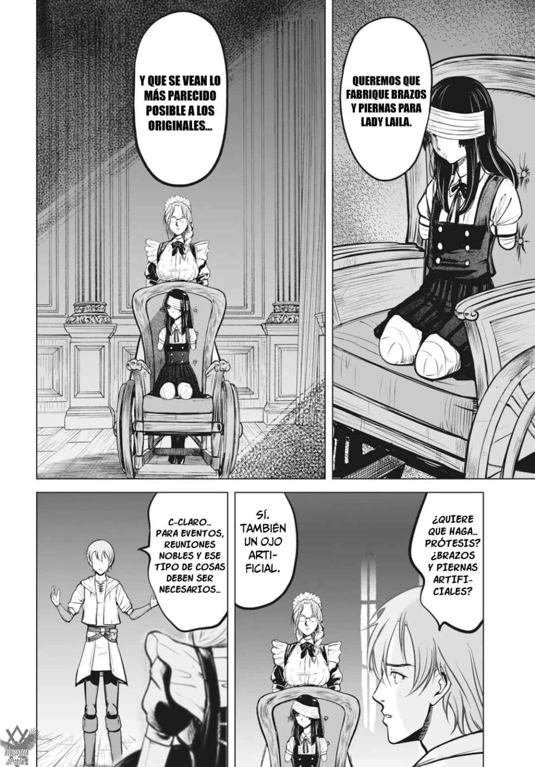 Kikai Shikake no Senmetsu Shoujo Capítulo 1: El Hombre Inútil. - Page 44
