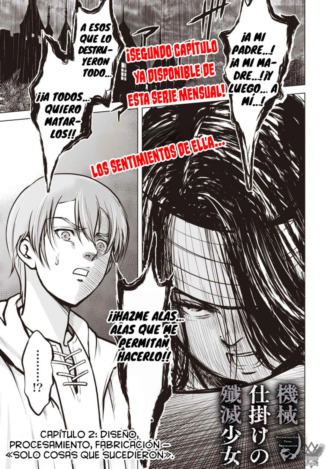 Kikai Shikake no Senmetsu Shoujo Capítulo 2: Diseño, Procesamiento, Fabricación — «Solo Cosas Que Sucedieron». - Page 4