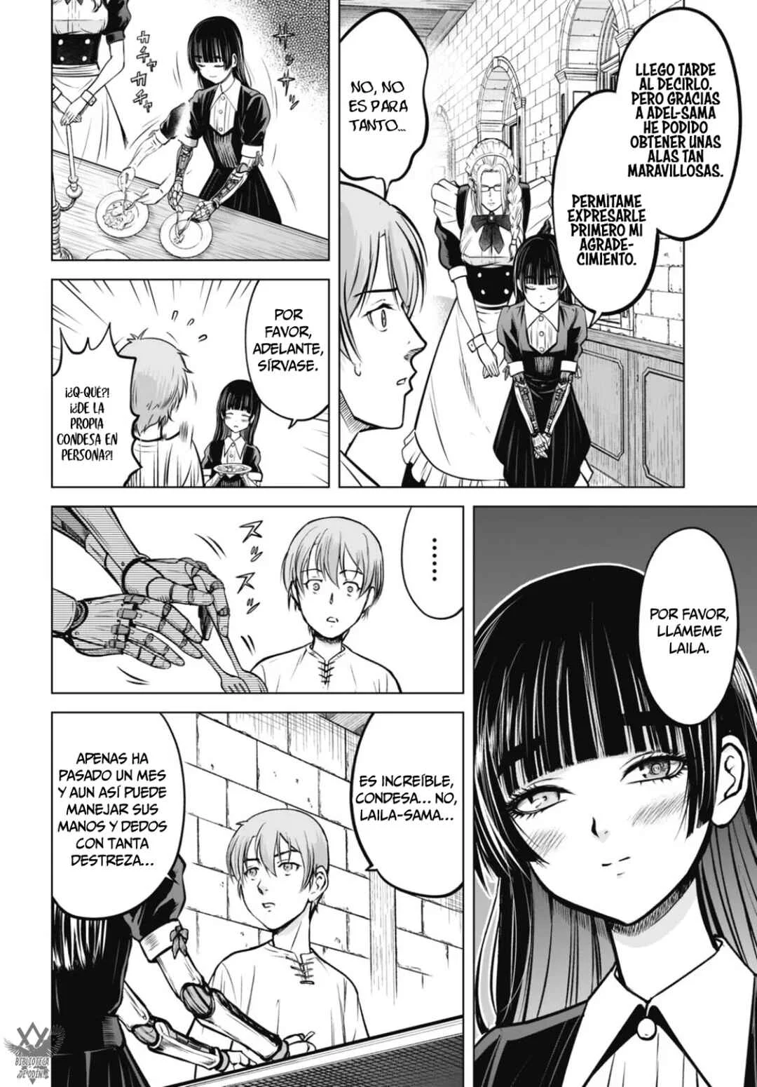 Kikai Shikake no Senmetsu Shoujo Capítulo 3: Alas Hechas Por Uno Mismo. - Page 4