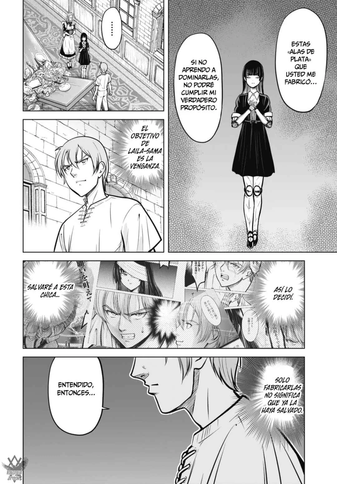 Kikai Shikake no Senmetsu Shoujo Capítulo 3: Alas Hechas Por Uno Mismo. - Page 8