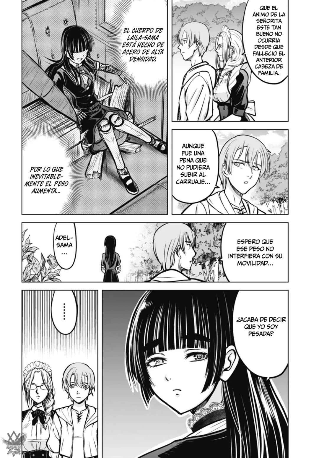 Kikai Shikake no Senmetsu Shoujo Capítulo 3: Alas Hechas Por Uno Mismo. - Page 10