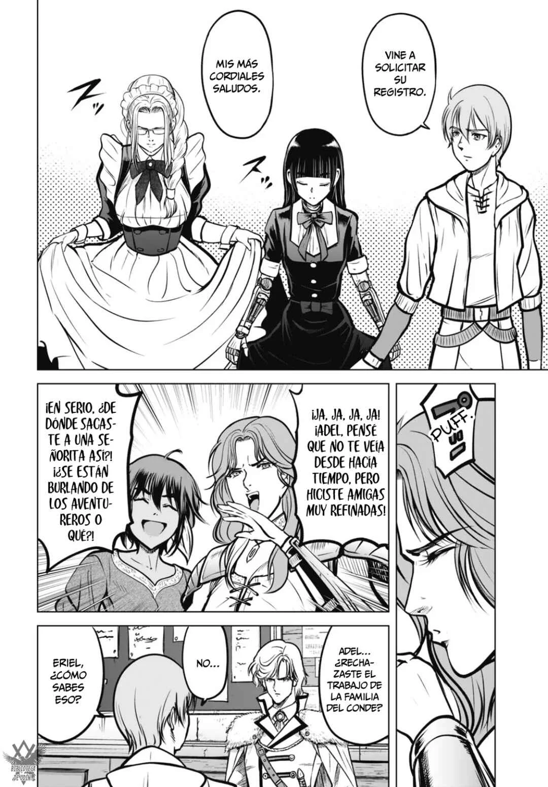 Kikai Shikake no Senmetsu Shoujo Capítulo 3: Alas Hechas Por Uno Mismo. - Page 16
