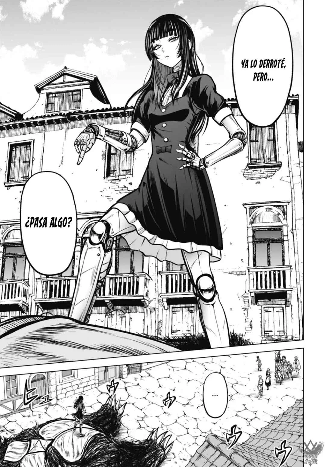Kikai Shikake no Senmetsu Shoujo Capítulo 3: Alas Hechas Por Uno Mismo. - Page 28