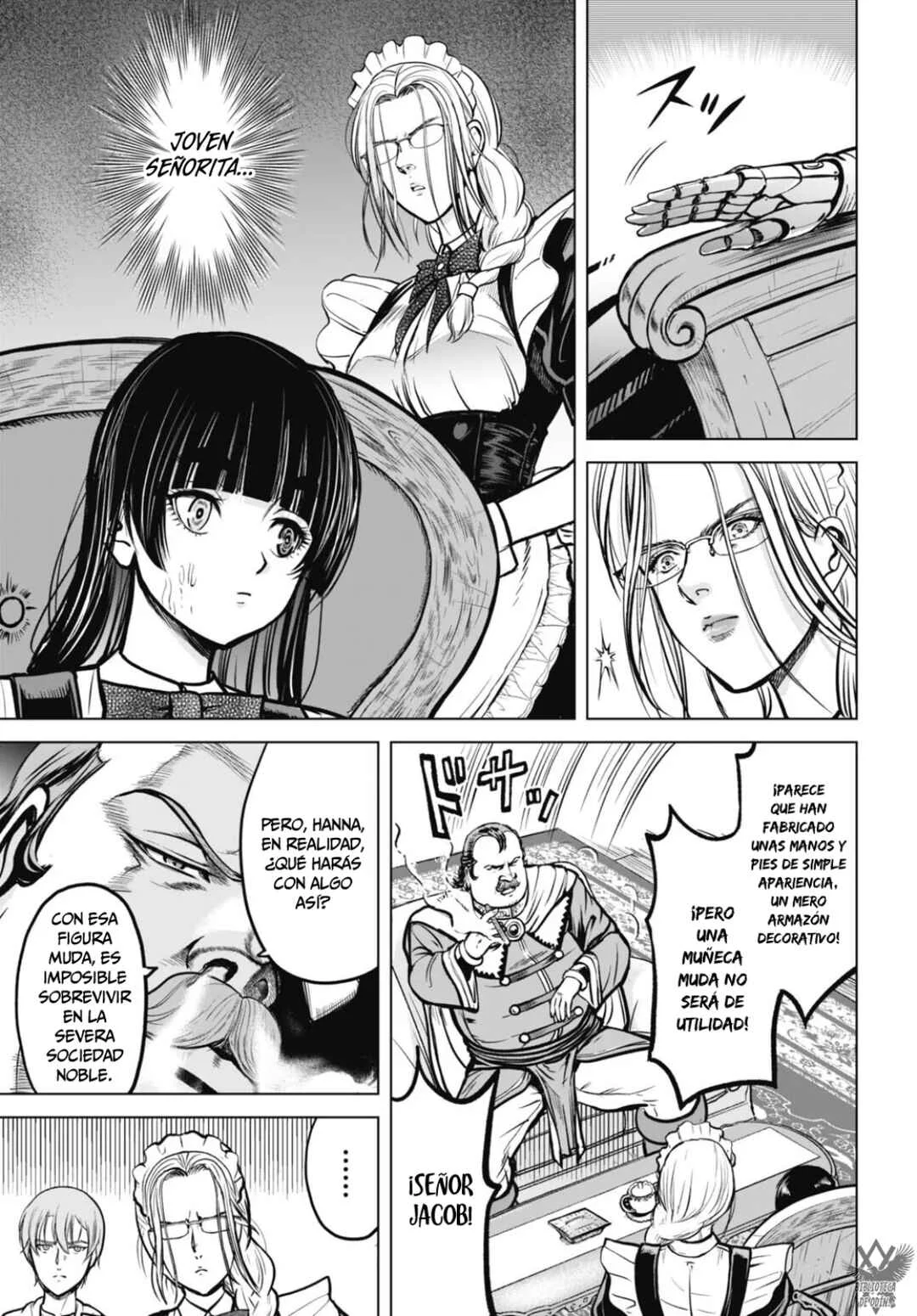 Kikai Shikake no Senmetsu Shoujo Capítulo 4: Encuentro. - Page 18