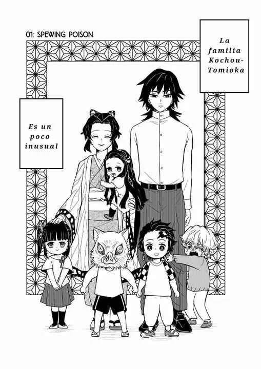 Kimetsu no Yaiba - The Kochou-Tomioka Family (Doujinshi) Capítulo 1: Escupiendo Veneno - Page 1