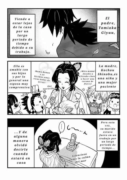 Kimetsu no Yaiba - The Kochou-Tomioka Family (Doujinshi) Capítulo 1: Escupiendo Veneno - Page 2