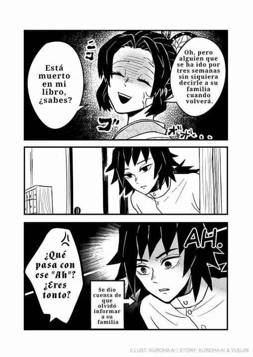 Kimetsu no Yaiba - The Kochou-Tomioka Family (Doujinshi) Capítulo 3: Sentido Común = Deficiencia - Page 4