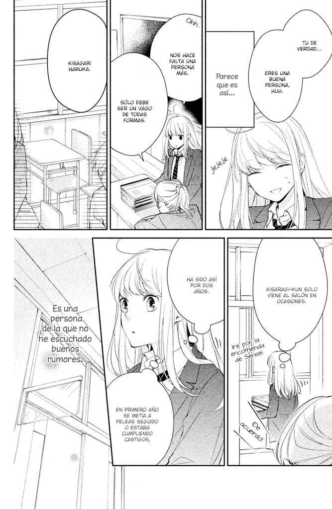 Kimi ga Kirai na Koi no Hanashi Capítulo 1: ¡¿Kisagari-kun es un chico malo?! - Page 8