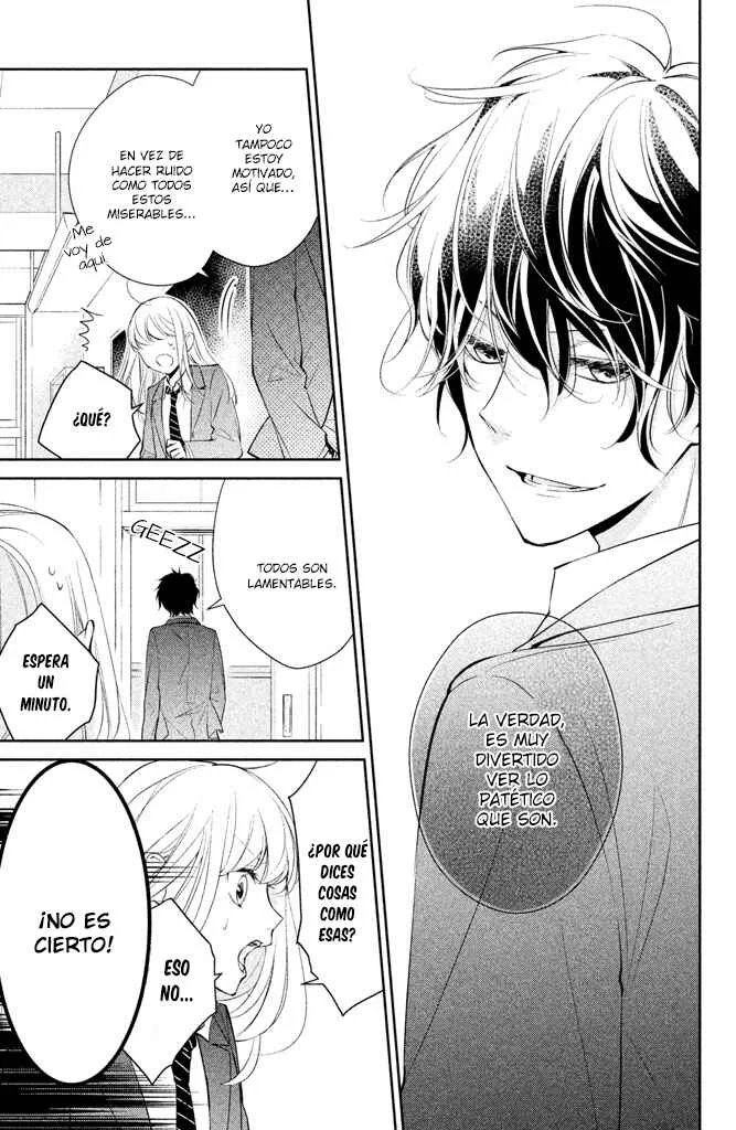 Kimi ga Kirai na Koi no Hanashi Capítulo 1: ¡¿Kisagari-kun es un chico malo?! - Page 21
