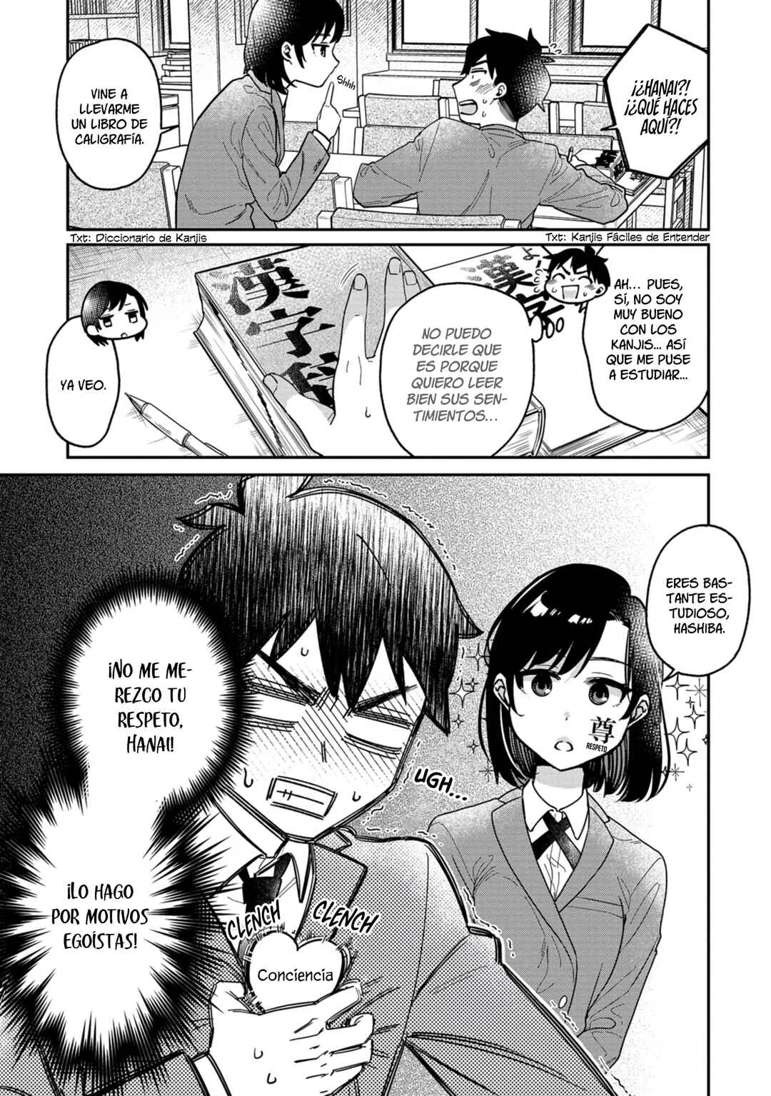 Kimi no Kokoro wo Kanjitai Capítulo 5: Qué profundos son los kanjis - Page 7