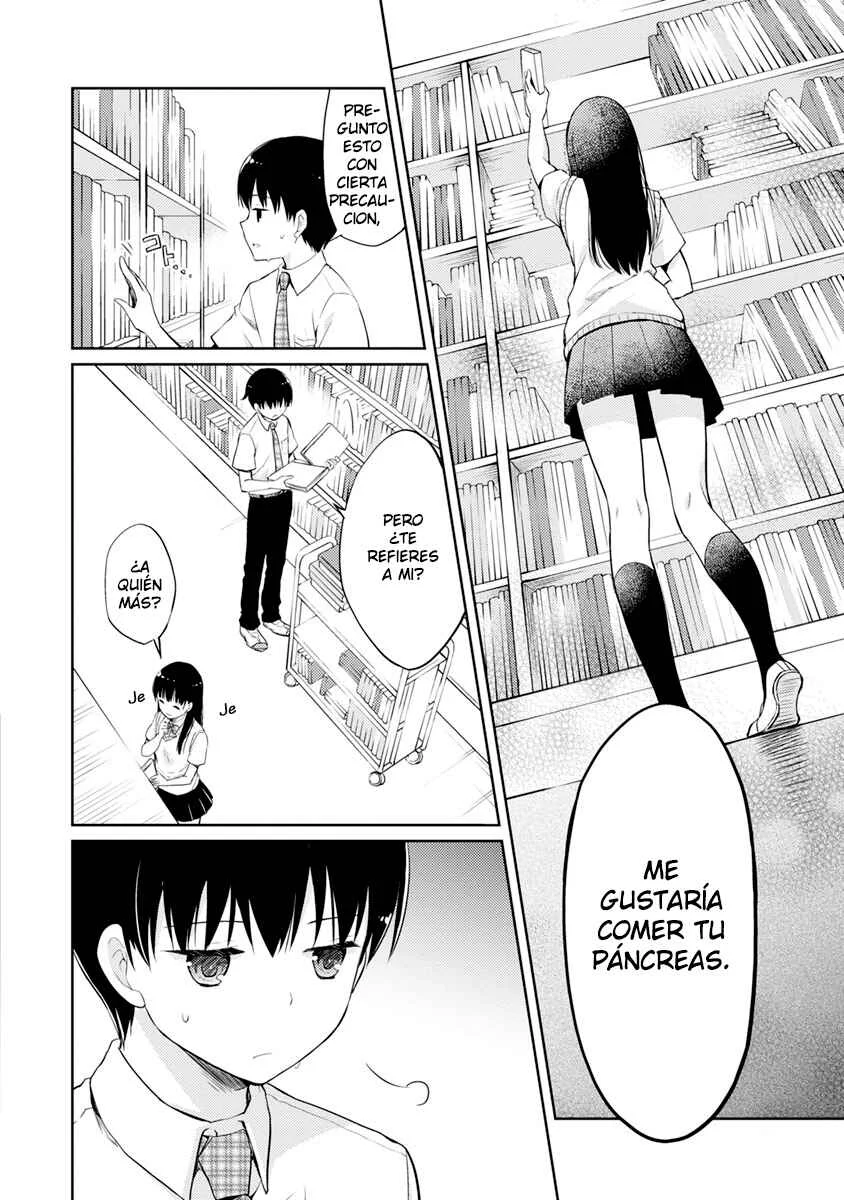 Kimi no Suizou wo Tabetai Capítulo 1: Típico Compañero de Clases - Page 18