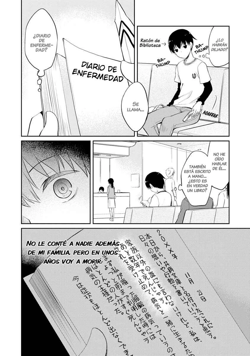 Kimi no Suizou wo Tabetai Capítulo 1: Típico Compañero de Clases - Page 24
