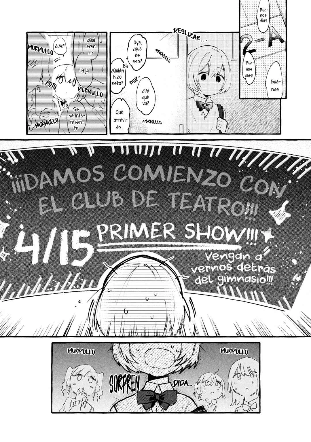 Kimi no Tame no Curtain Call Capítulo 2 - Page 1