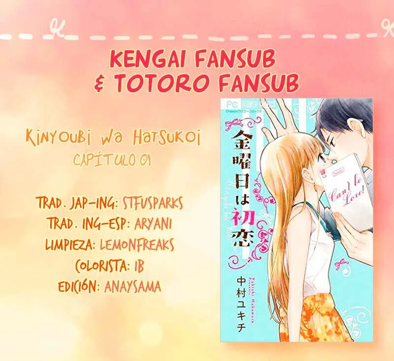 Kinyoubi wa Hatsukoi Capítulo 1 - Page 1