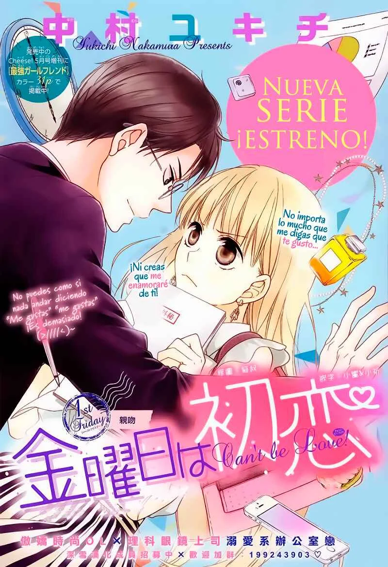Kinyoubi wa Hatsukoi Capítulo 1 - Page 2