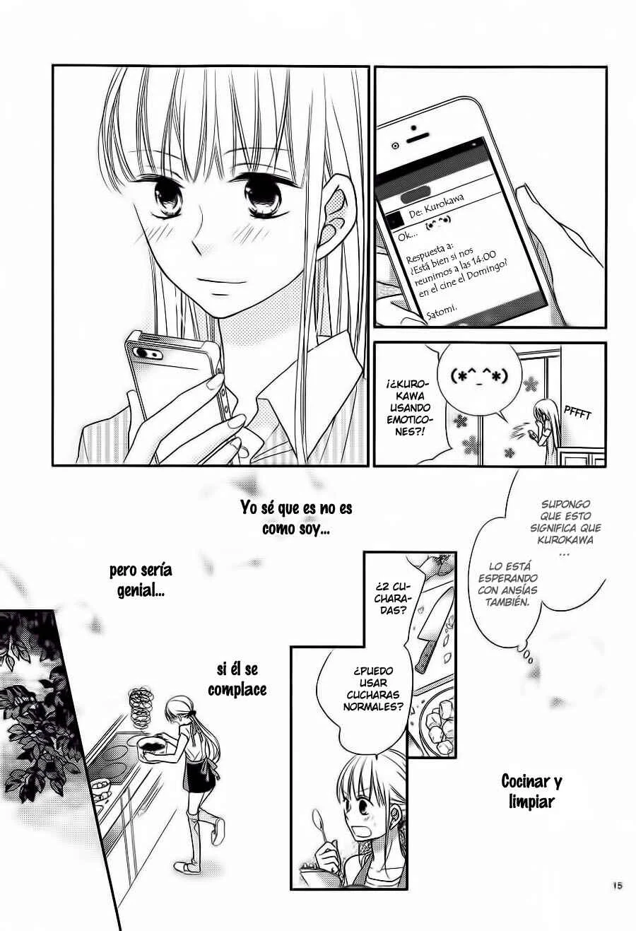 Kinyoubi wa Hatsukoi Capítulo 3: end - Page 17