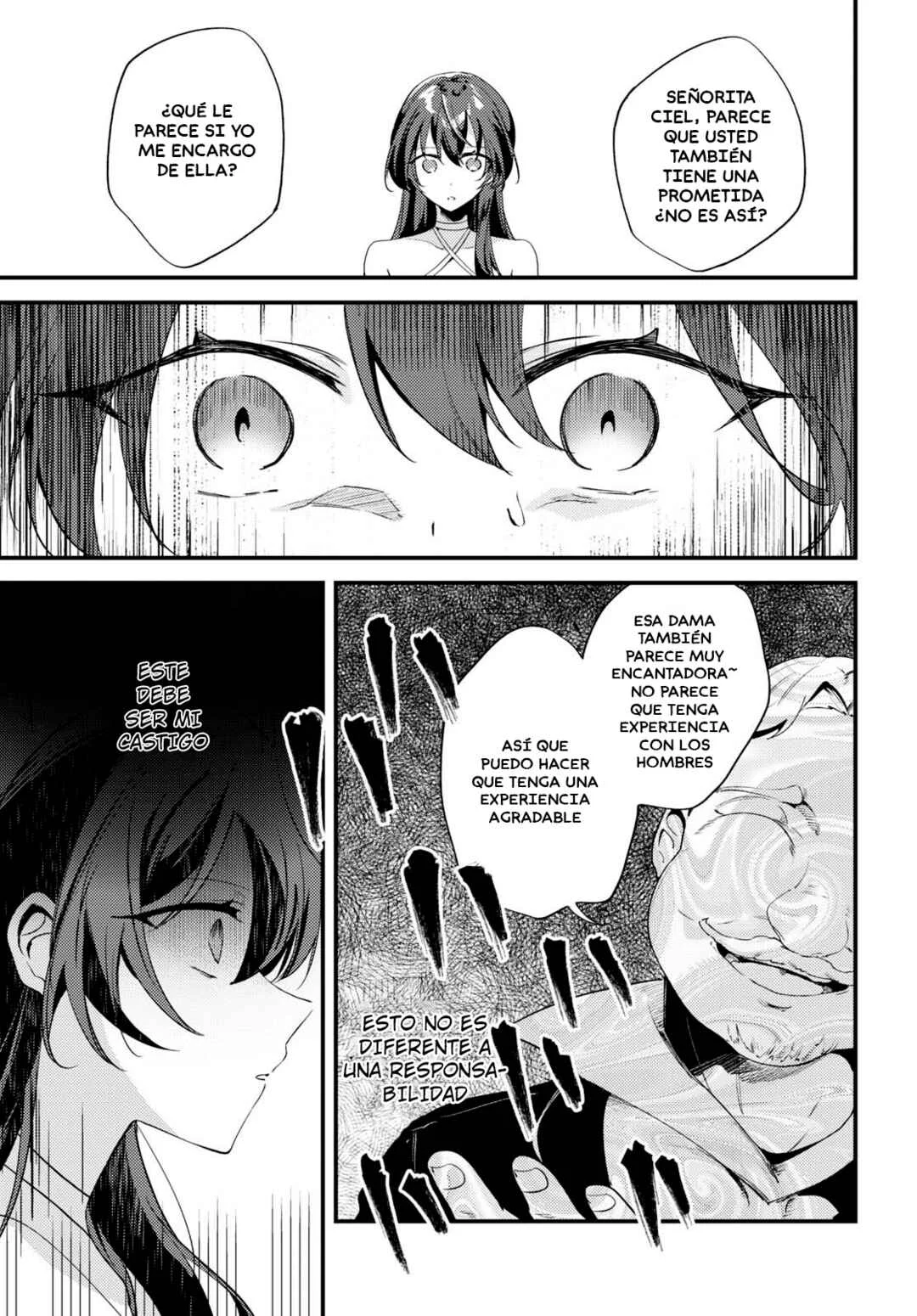 Kiraware Majo Reijou to Dansou Ouji no Kon'yaku Capítulo 5: La Oscuridad y la Luz. - Page 26