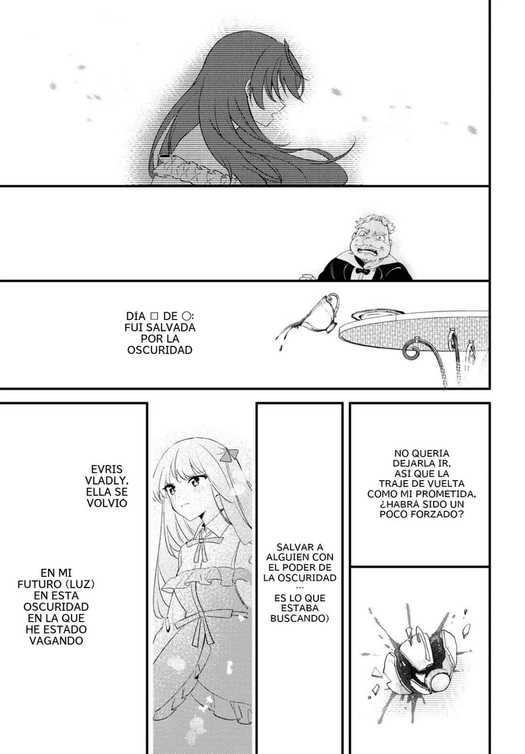 Kiraware Majo Reijou to Dansou Ouji no Kon'yaku Capítulo 5: La Oscuridad y la Luz. - Page 33