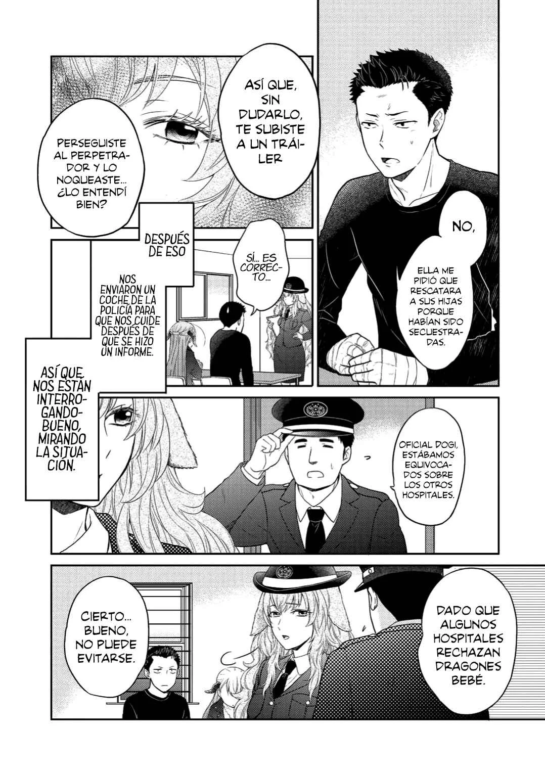 Kitaku Tochuu de Yome to Musume ga Dekita n dakedo, Dragon datta. Capítulo 2 - Page 6