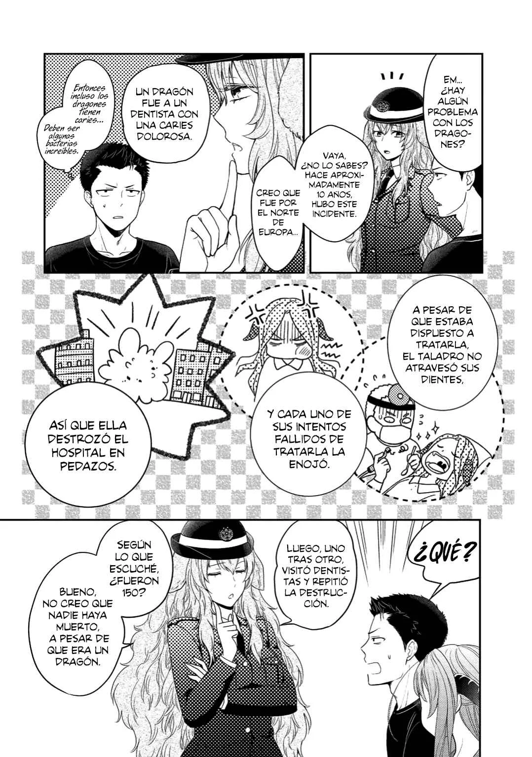 Kitaku Tochuu de Yome to Musume ga Dekita n dakedo, Dragon datta. Capítulo 2 - Page 7