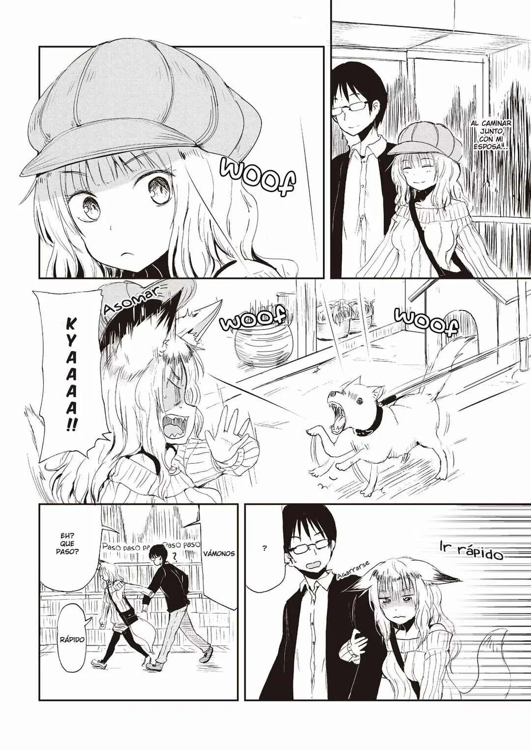 Kitsune no Oyome-chan Capítulo 2: El miedo a los perros de mi Esposa Zorro - Page 4